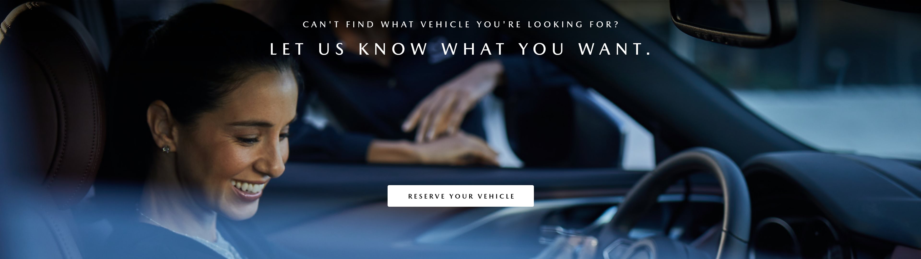 Reserve Your Vehicle