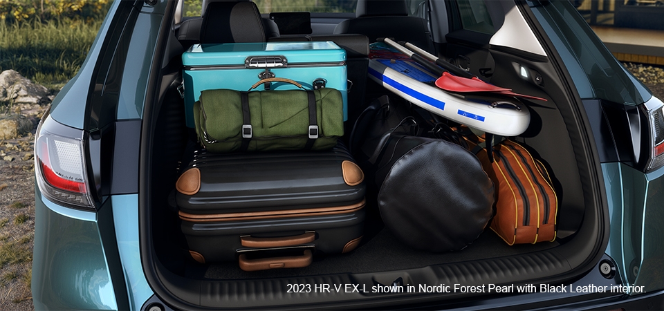 2023 Honda HR-V EX-L rear cargo space view