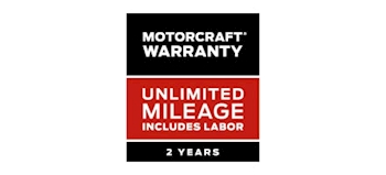 Motorcraft® Warranty: Two Year