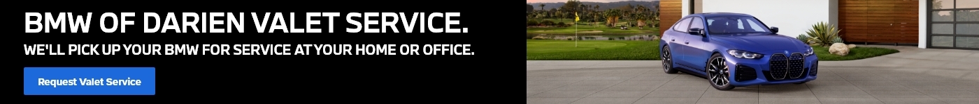 BMW of Darien valet service Darien CT