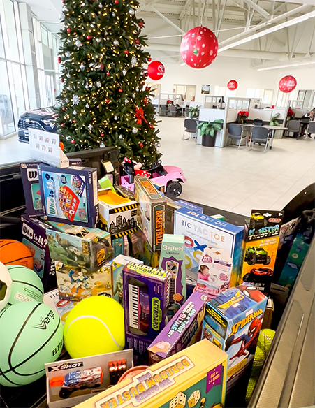 Toy donation