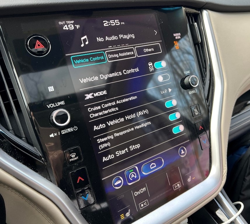 Subaru Auto Vehicle Hold Feature