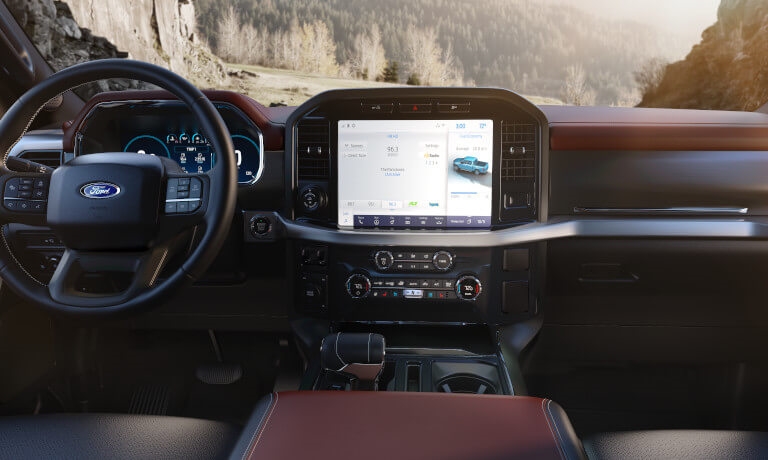 2023 Ford F-150 interior infotainment