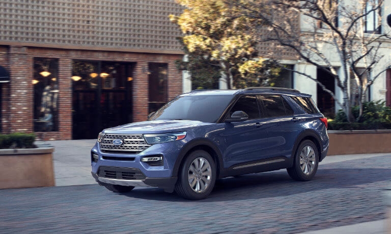 2023 Ford Explorer exterior in town