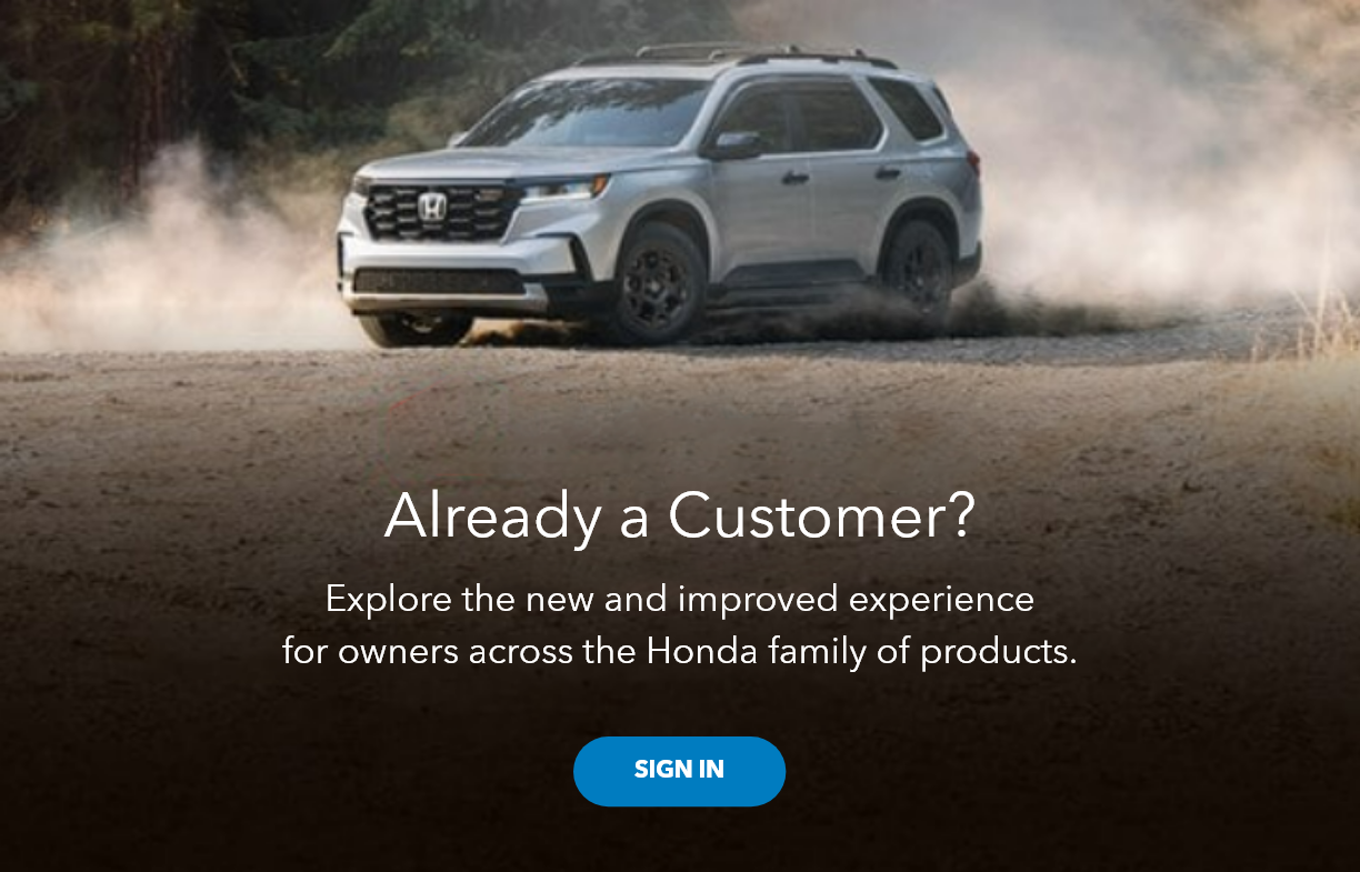 Honda Sign In
