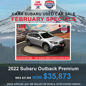 February Used Specials