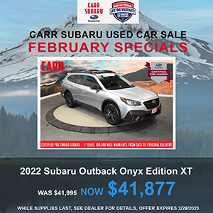February Used Specials