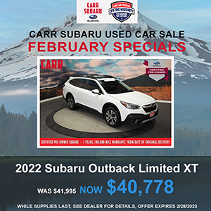 February Used Car Sale