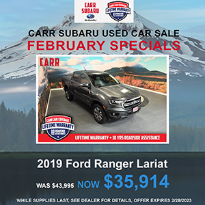 February Used Car Sale