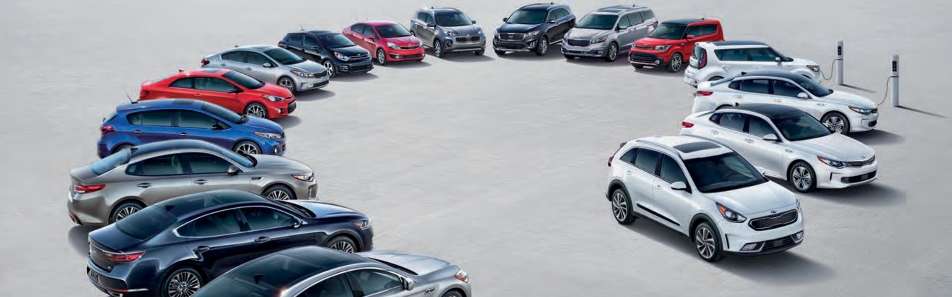 Kia on the open road