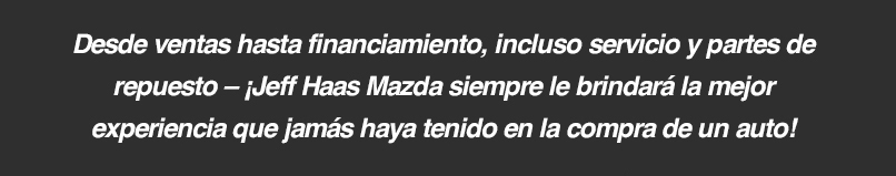 Jeff Haas Mazda Houston TX