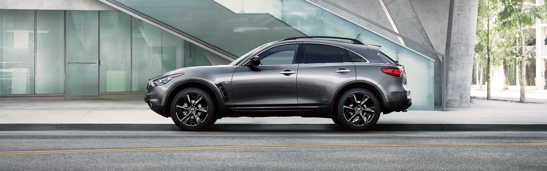 Infiniti on the open road