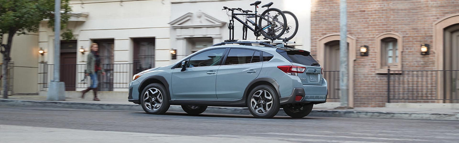 Subaru Crosstrek on the open road