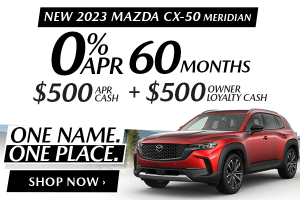 EVERY NEW 2023 MAZDA CX-50 Meridian