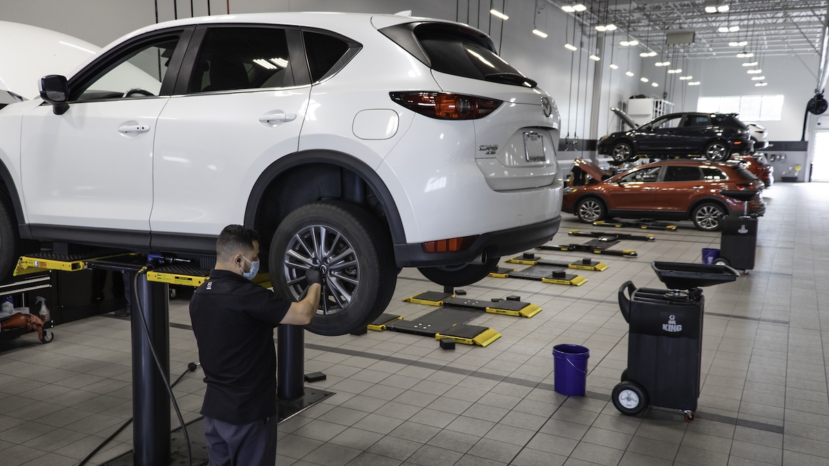 Mazda Tire Service in Houston, TX at Jeff Haas Mazda