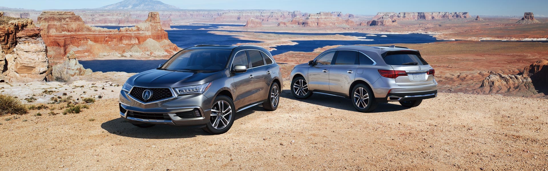 Acura on the open road