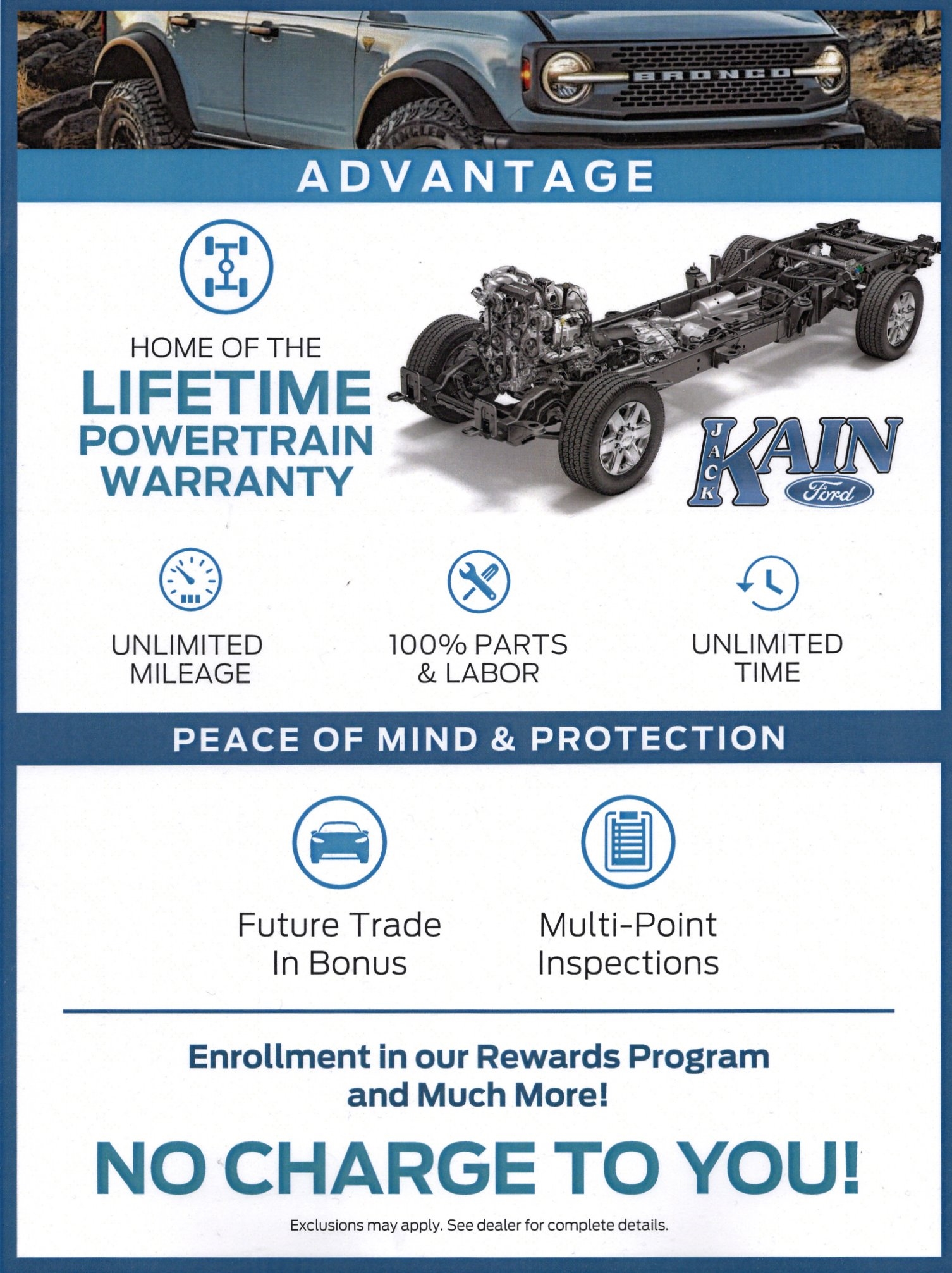 Receive a Lifetime Engine Warranty When You Buy with Knight Ford