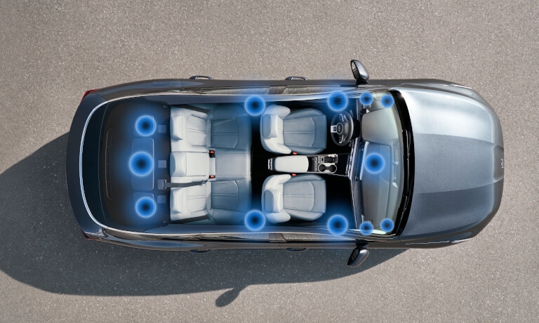 2023 Kia K5 safety features overhead view