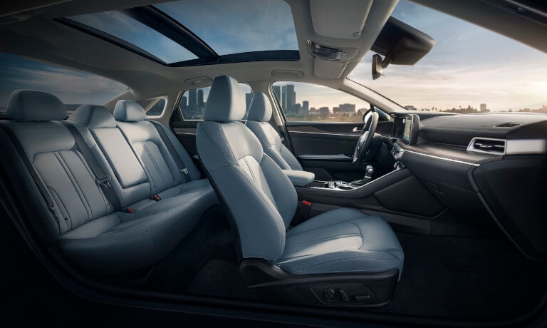 2023 Kia K5 interior seating side view