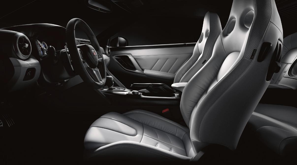New 2023 Nissan GT-R interior - Serving The Woodlands, TX