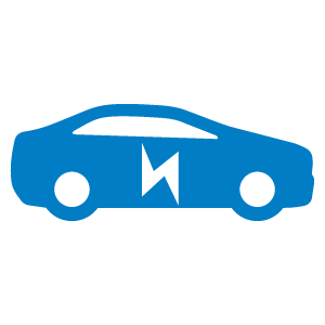 Blue EV Icon