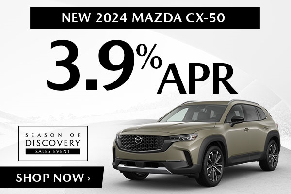 New 2024 Mazda CX-50 - 3.9% APR