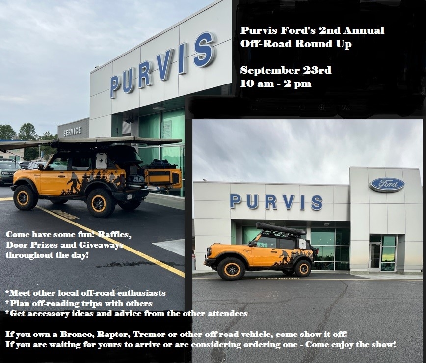Off-Road Round Up September 23rd 10AM - 2PM