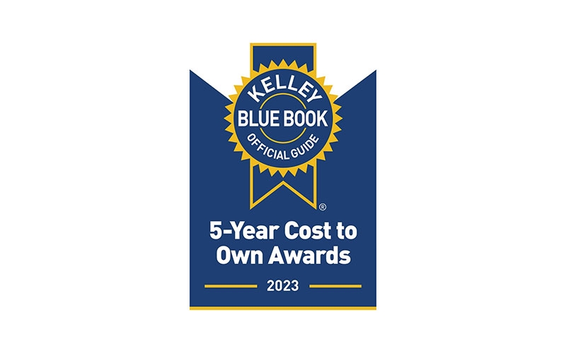 Kelley Blue Book 5-Year Cost to Own Awards