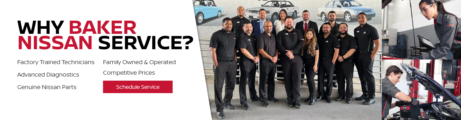 Baker Nissan Service