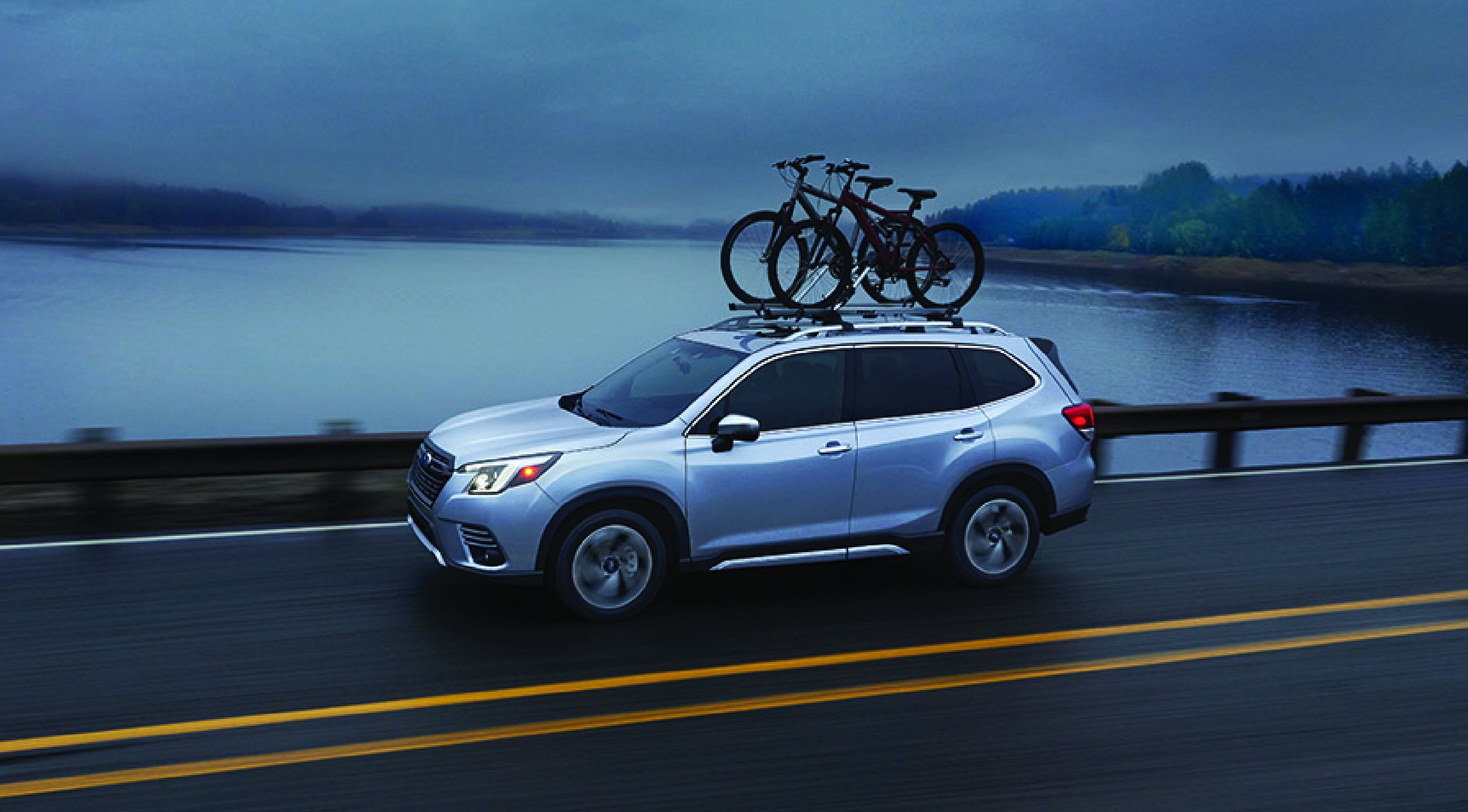 New Subaru Forester with bike rack in Thousand Oaks CA