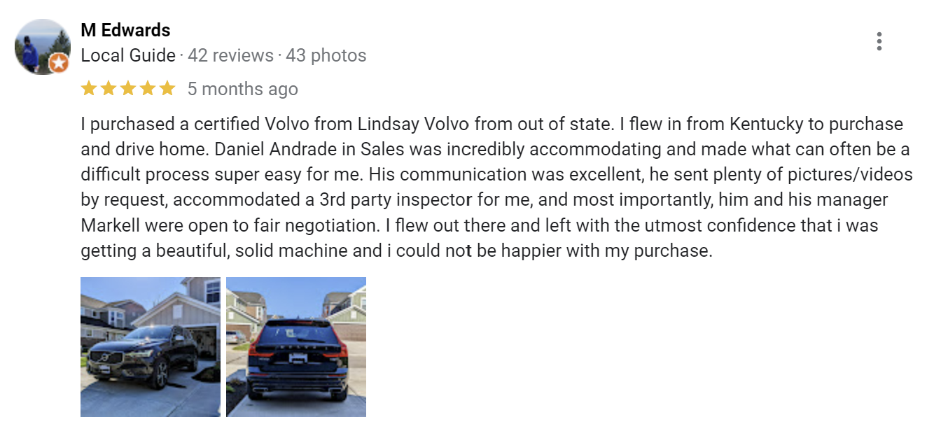 Lindsay Volvo Cars of Alexandria Alexandria VA