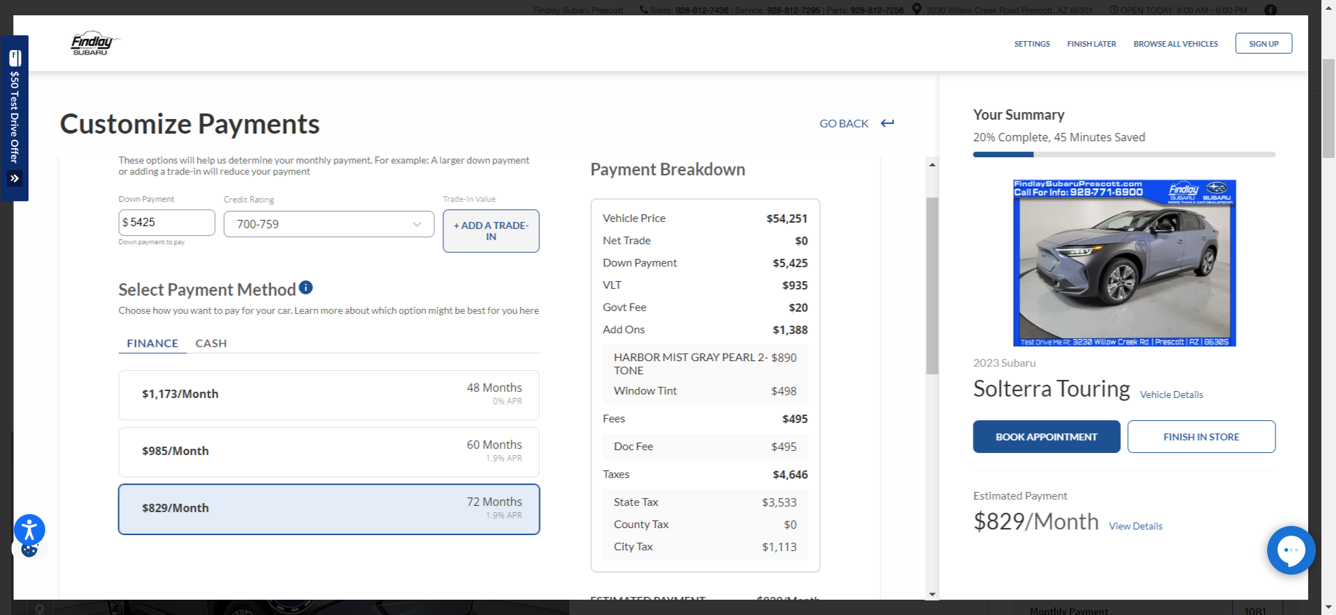 Findlay Subaru Prescott Prescott AZ
