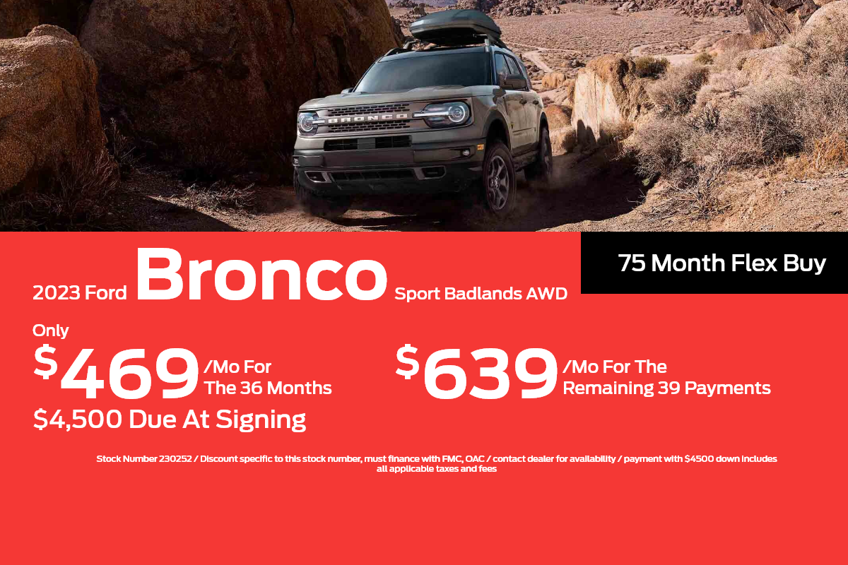 2023 Ford Bronco Sport