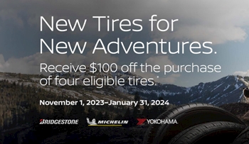 $100 Off 4 New Tires*