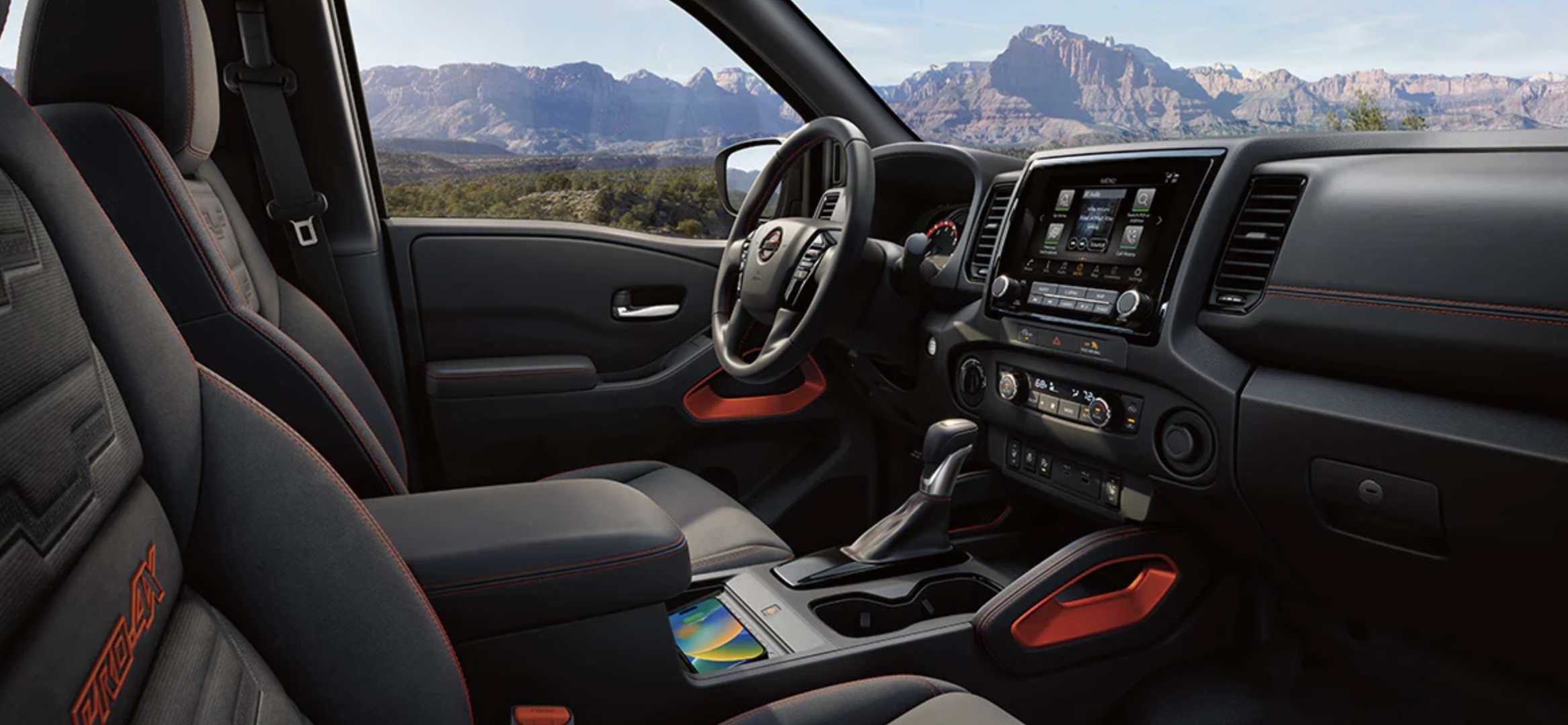 New 2024 Nissan Frontier Technology Features serving Houston, TX