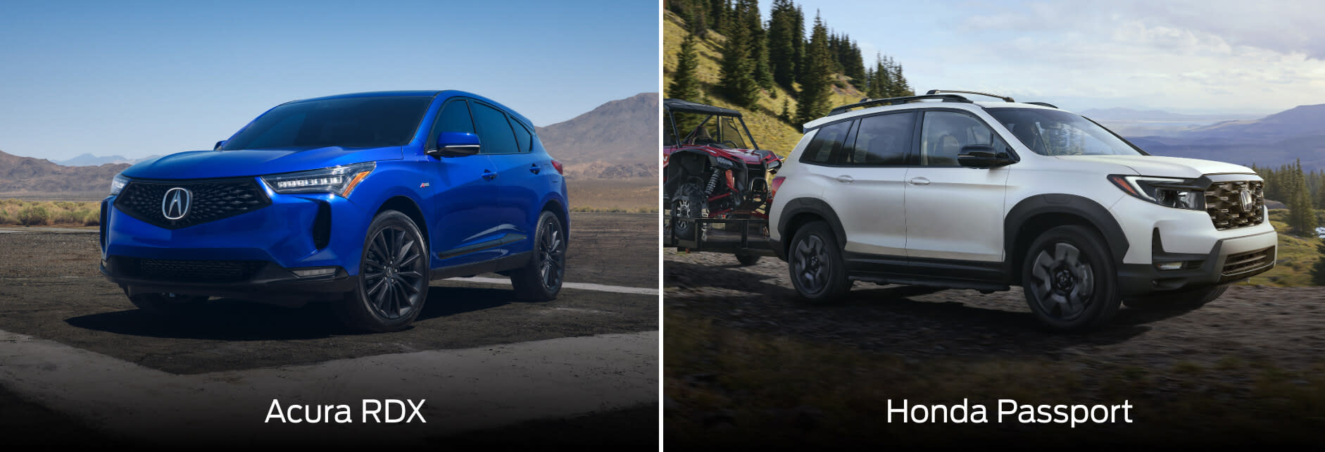 Acura RDX vs. Honda Passport: Performance & Specs