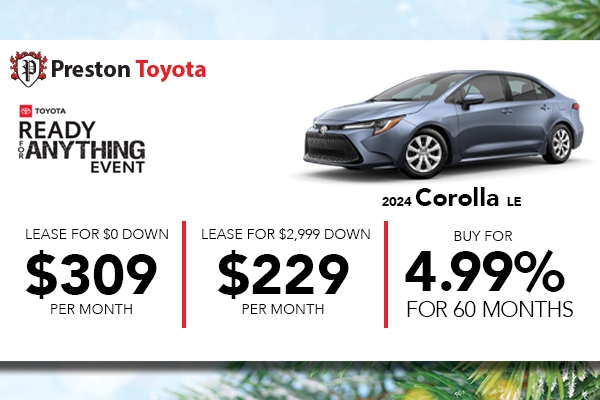 Corolla Offer