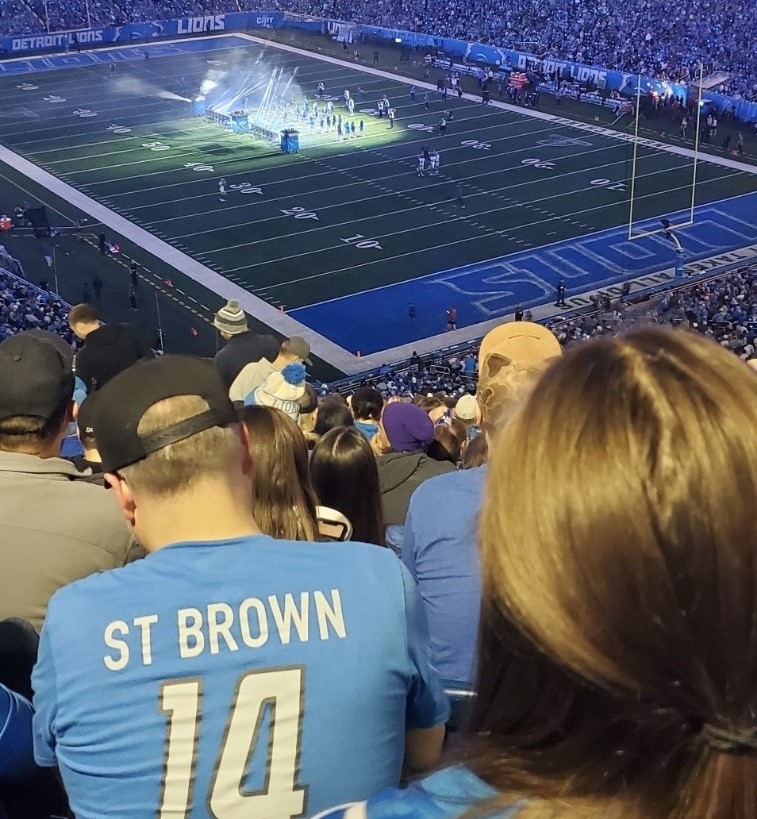 Detroit Lions NFL Playoffs Ford Field Page Honda