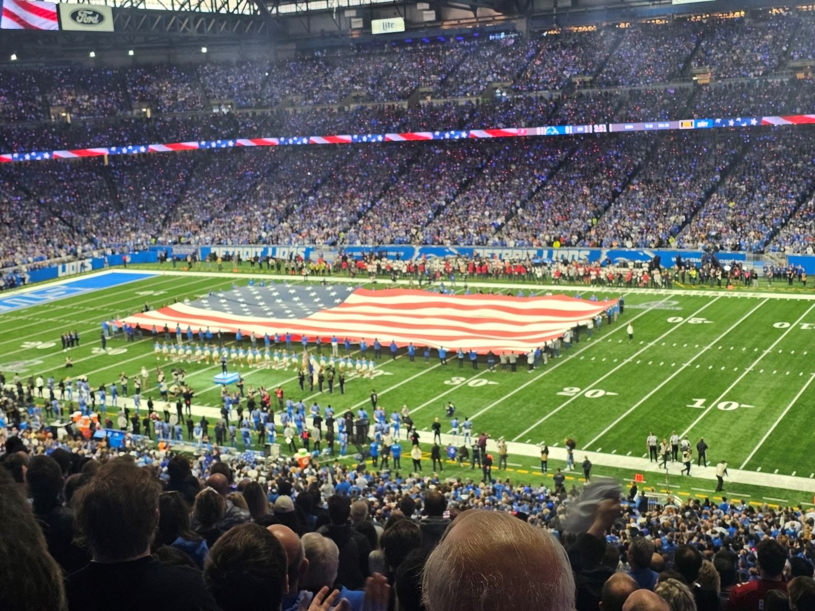 Detroit Lions Playoff Ford Field Page Honda Bloomfield, MI