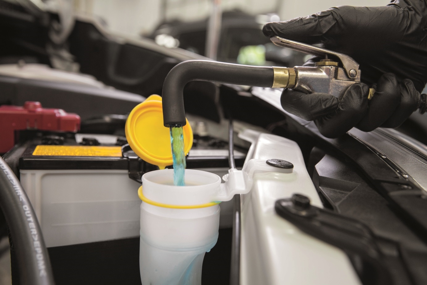 Top Off Windshield Fluid