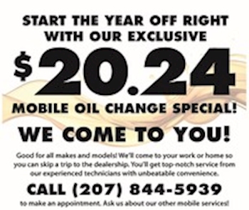 Mobile Oil Change Special