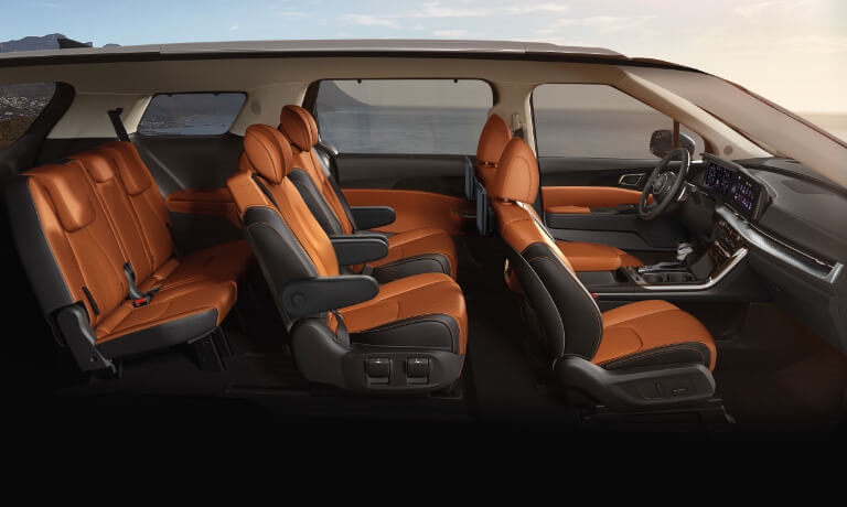 2024 Kia Carnival MPV interior seating