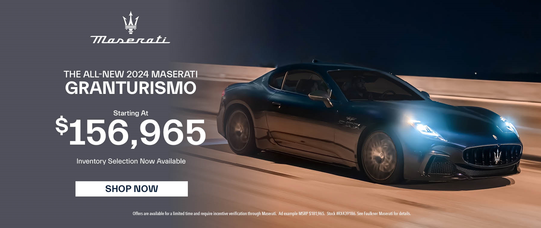 The All-New 2024 Maserati GranTurismo