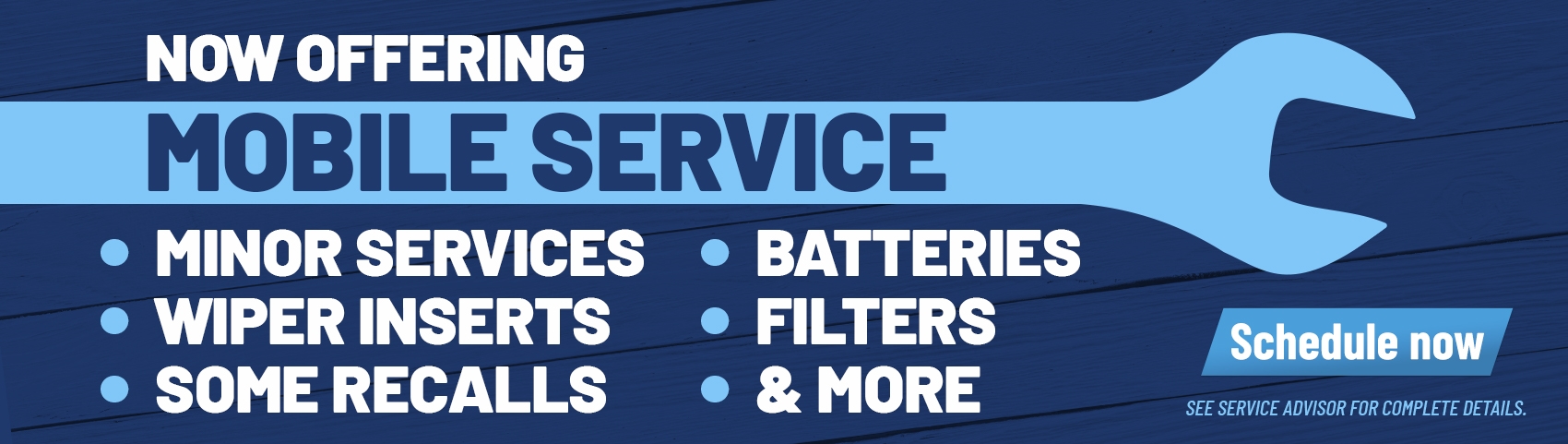 Ahora ofrecemos servicio móvil