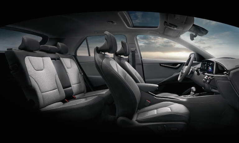 2024 Kia Niro interior seating side view