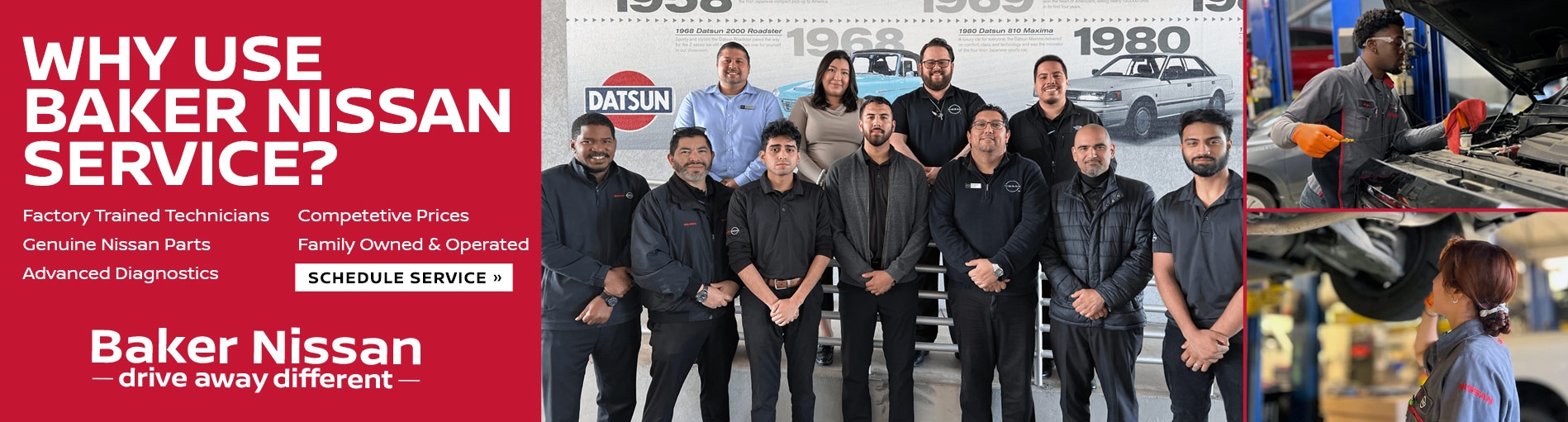 Baker Nissan Service