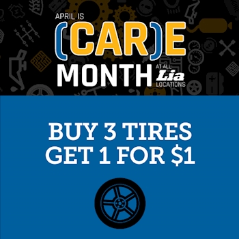 Buy 3 Tires Get 1 For