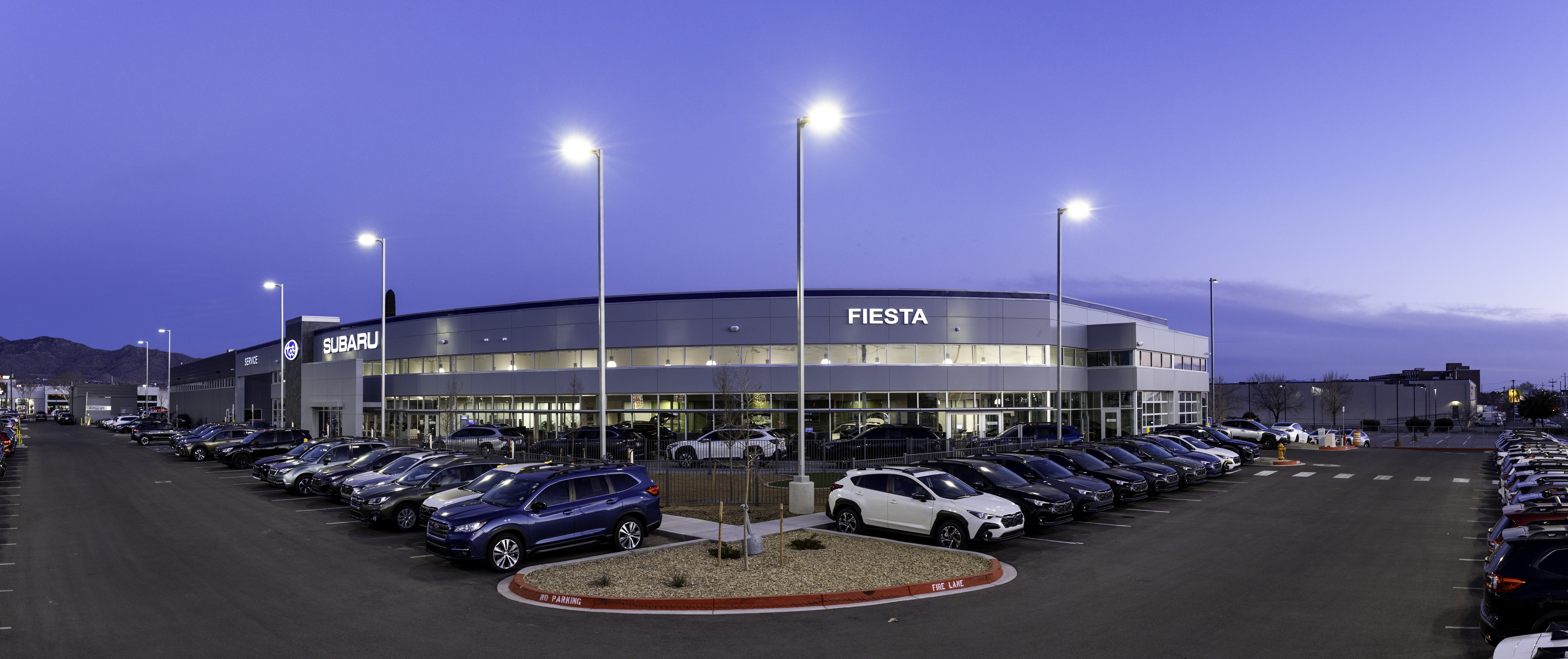 External view of Fiesta Subaru Albuquerque NM