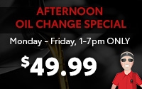 Oil Change Special