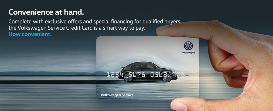 Service Credit Card | Application and Info | Commonwealth Volkswagen